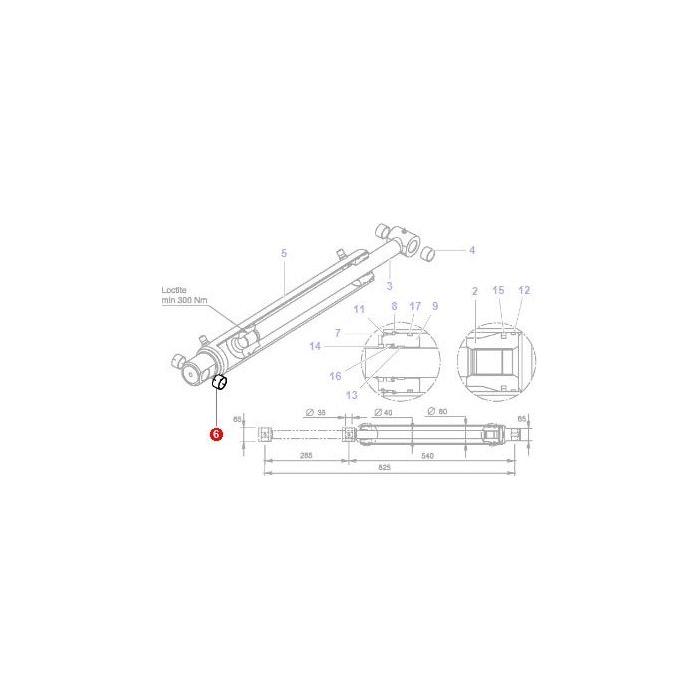 Massey Ferguson - Bush - AL5018514 - Farming Parts