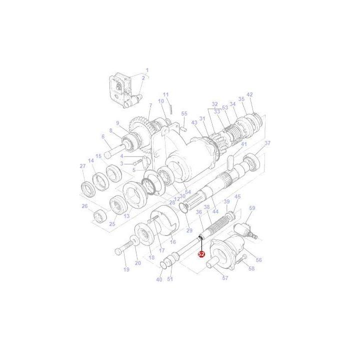 Massey Ferguson - Seal - 3612644M1 - Farming Parts