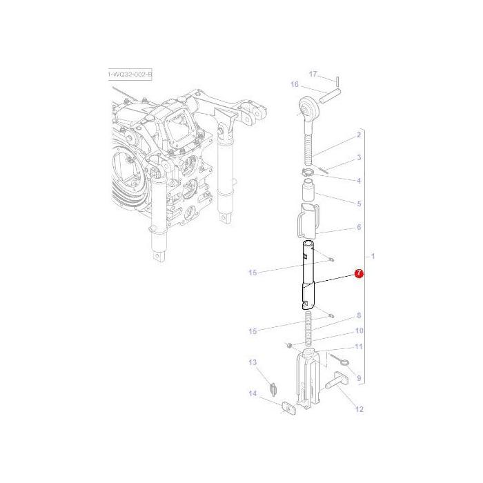 Massey Ferguson - Tube - 3582542M1 - Farming Parts