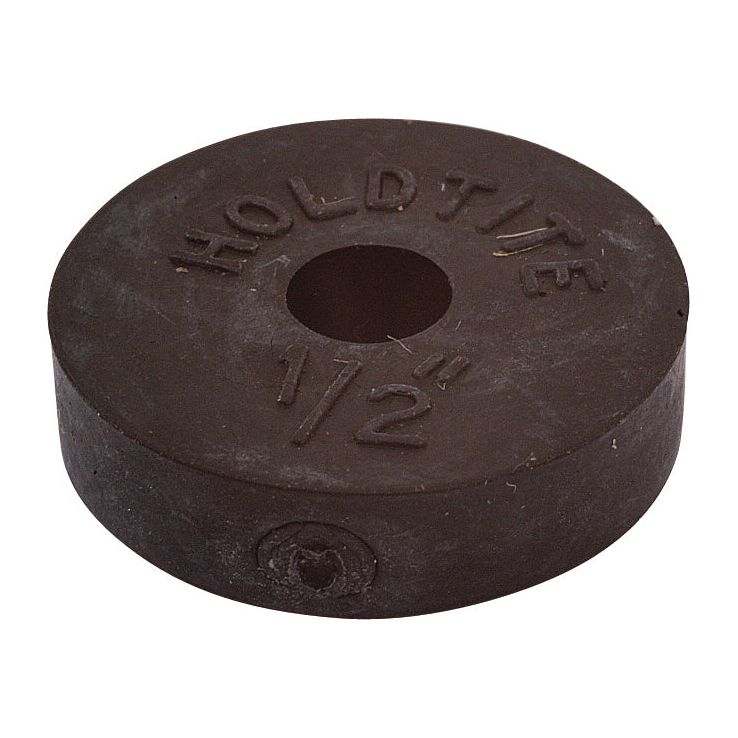 A black rubber tap washer with "Sparex TAP WASHER-1/2'' S.4453" engraved on it.
