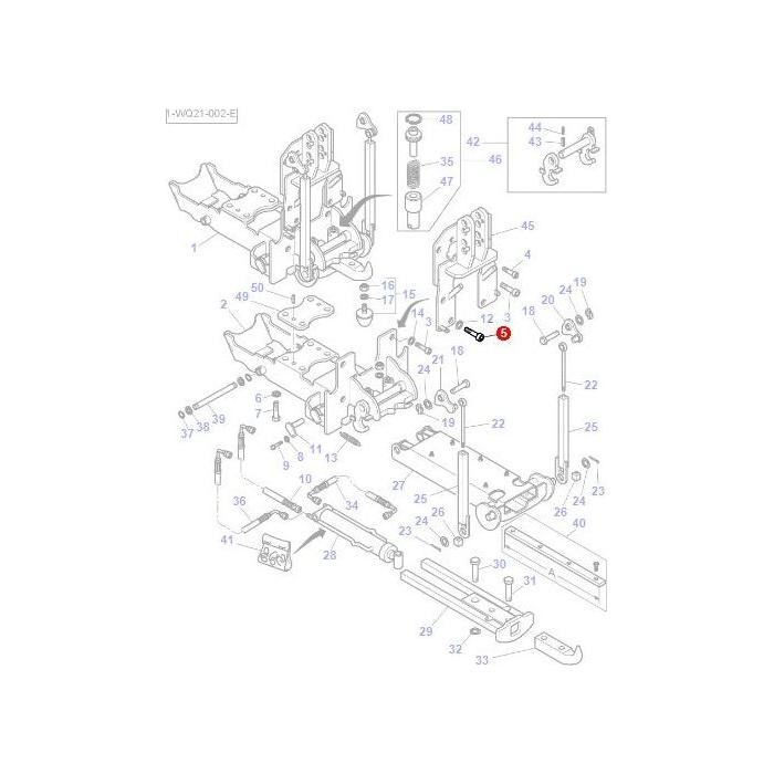 Massey Ferguson - Bolt M18x55 - 3010892X1 - Farming Parts