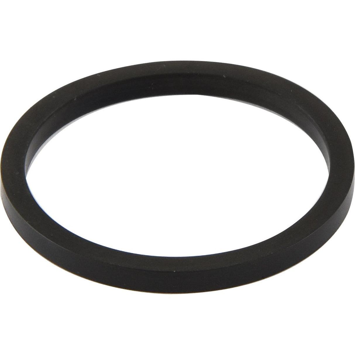 A black rubber seal with a square section, known as SEAL-SQUARE SECTION, often used for sealing connections in pipes and machinery, compatible with Sparex parts (Sparex Part No. S.4730).