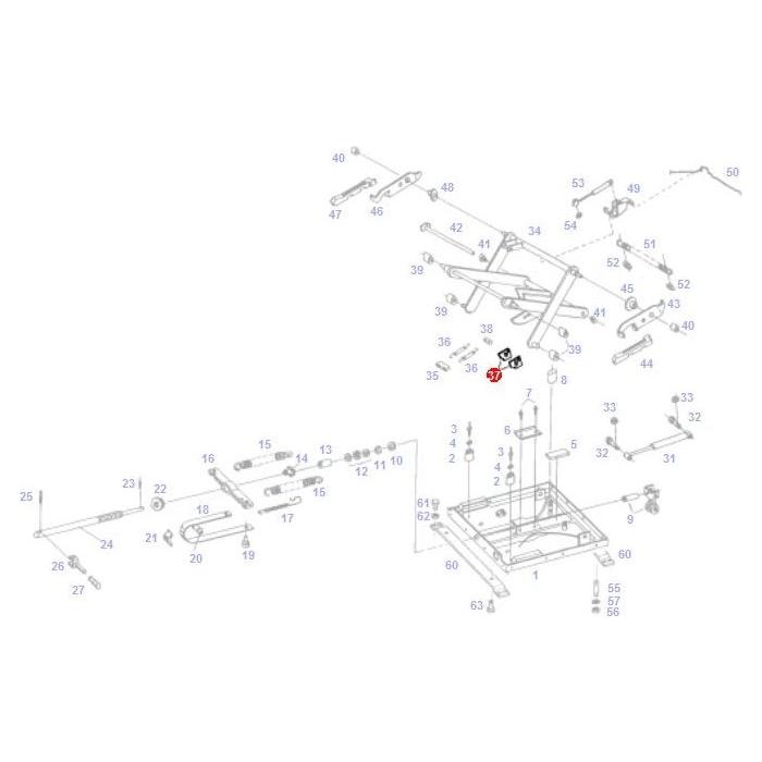 Massey Ferguson - Release Plate - F275500030100 - Farming Parts