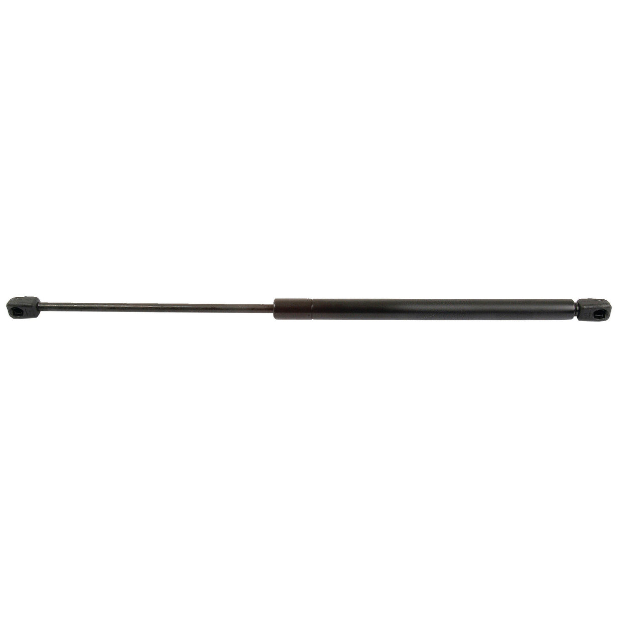 A black cylindrical Sparex gas strut (S.52884) with a total length of 500mm and mounting brackets on both ends, featuring a 209mm stroke, used for lifting and supporting hoods, trunks, or hatchbacks in vehicles.