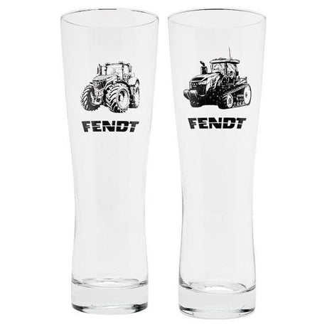 Fendt - Wheat beer glasses, 2-piece set - X991018220000 - Farming Parts