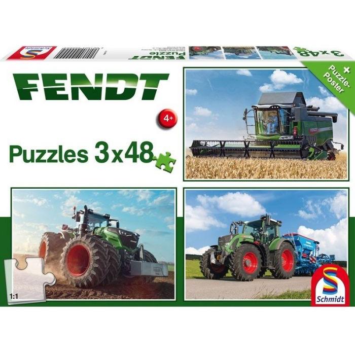 Fendt - Puzzle Set (3x48 pieces ) - X991017005000 - Farming Parts