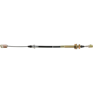 Foot Throttle Cable - Length: 730mm, Outer cable length: 596mm.
 - S.66451 - Farming Parts