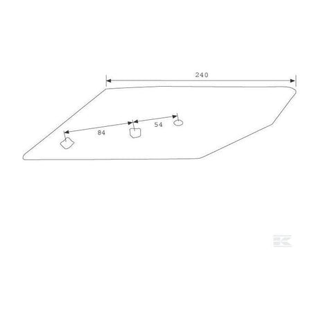 Lemken - Share Point R/H - 336 4050 - Farming Parts