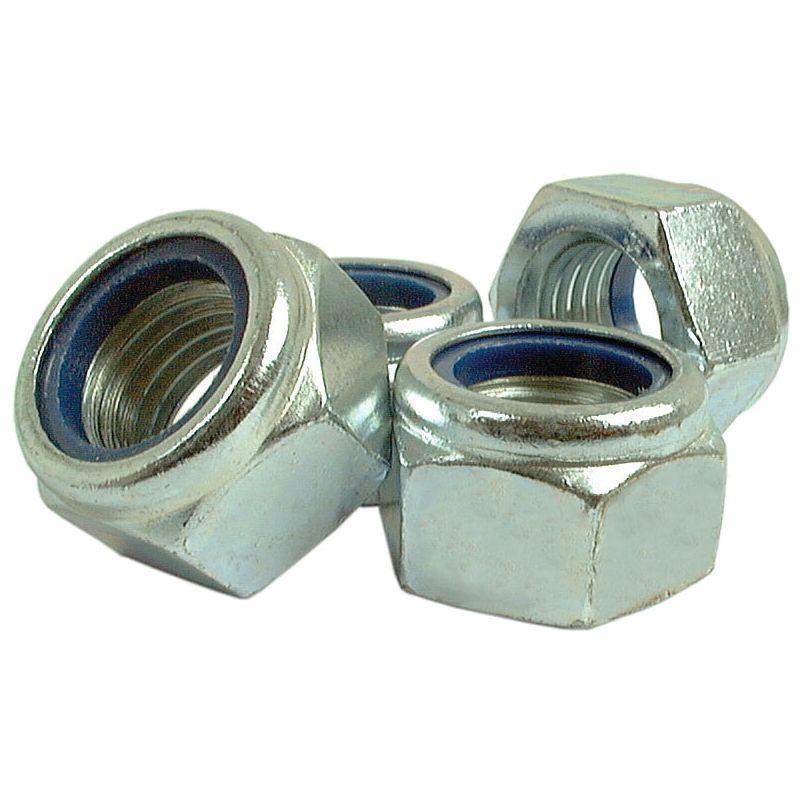 Metric Self Locking Nut, Size: M24 x 3.00mm (Din 985) Metric Coarse
 - S.6818 - Farming Parts