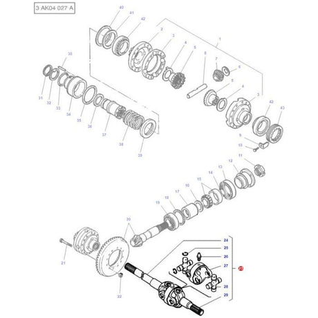 Massey Ferguson - Universal Joint - 3429994M91 - Farming Parts