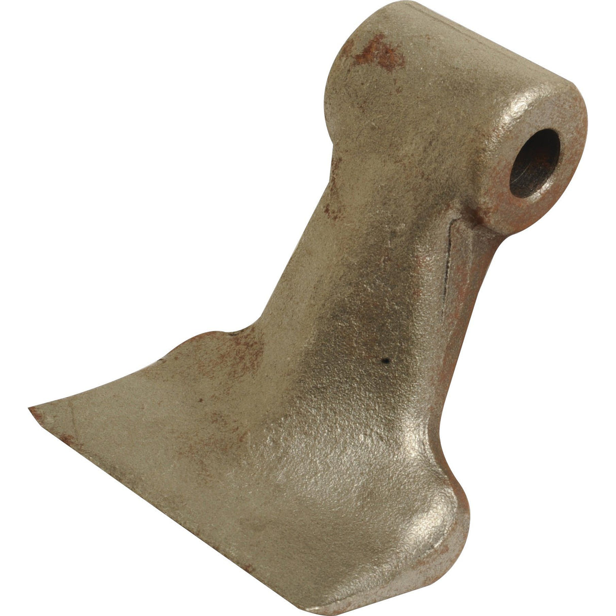 The Sparex Hammer Flail, featuring a broad, flat cutting edge with top and bottom widths of 47mm and 85mm respectively, along with a hole diameter of 14.5mm and a radius of 100mm, is an excellent replacement part for Agrimaster and Zanon models. This flail fits as model number 3002322HD - S.72253.