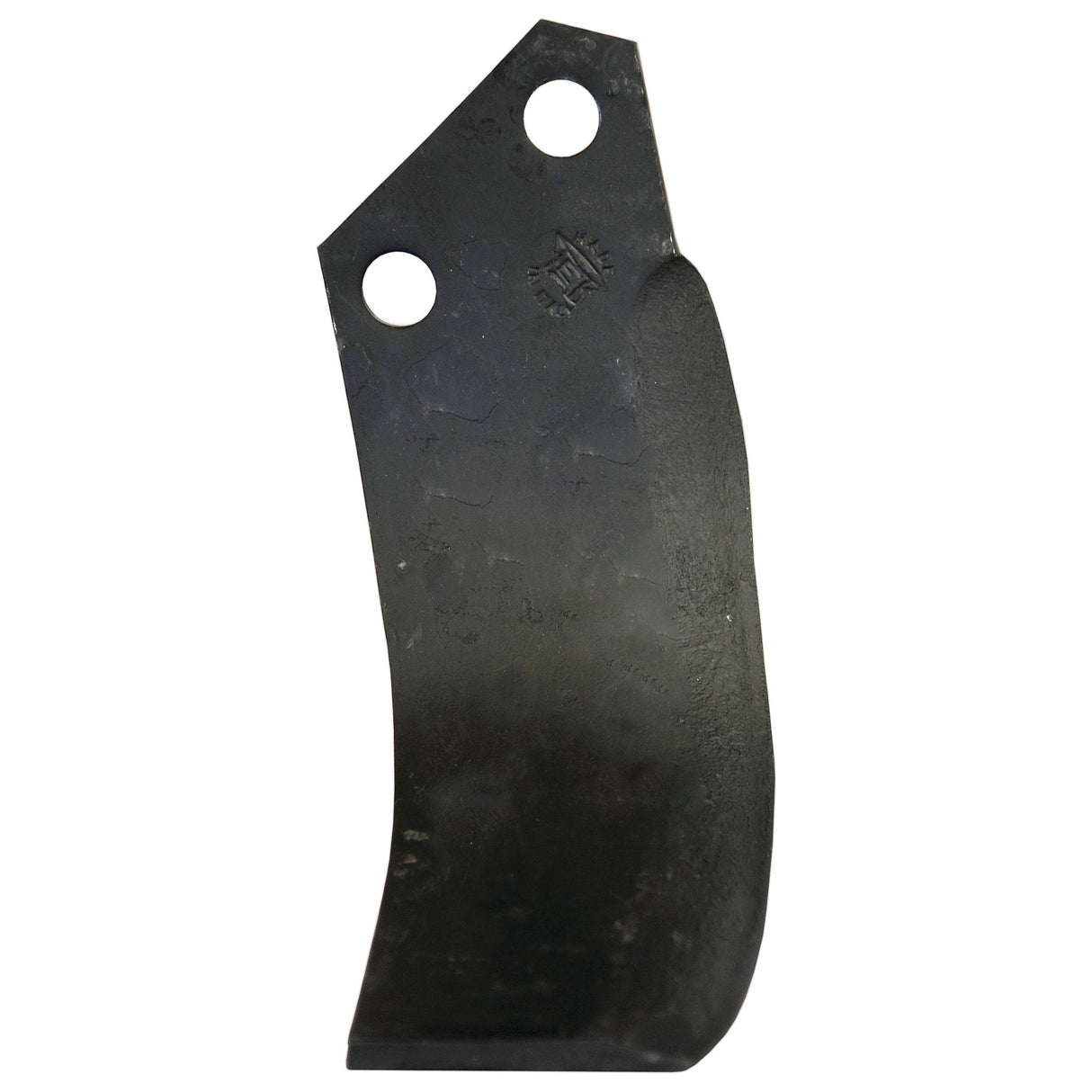 Rotavator Blade Curved LH 50x6mm Height: 165mm. Hole centres: mm. Hole⌀: 10.5mm. Replacement for Sovema
 - S.72254 - Farming Parts