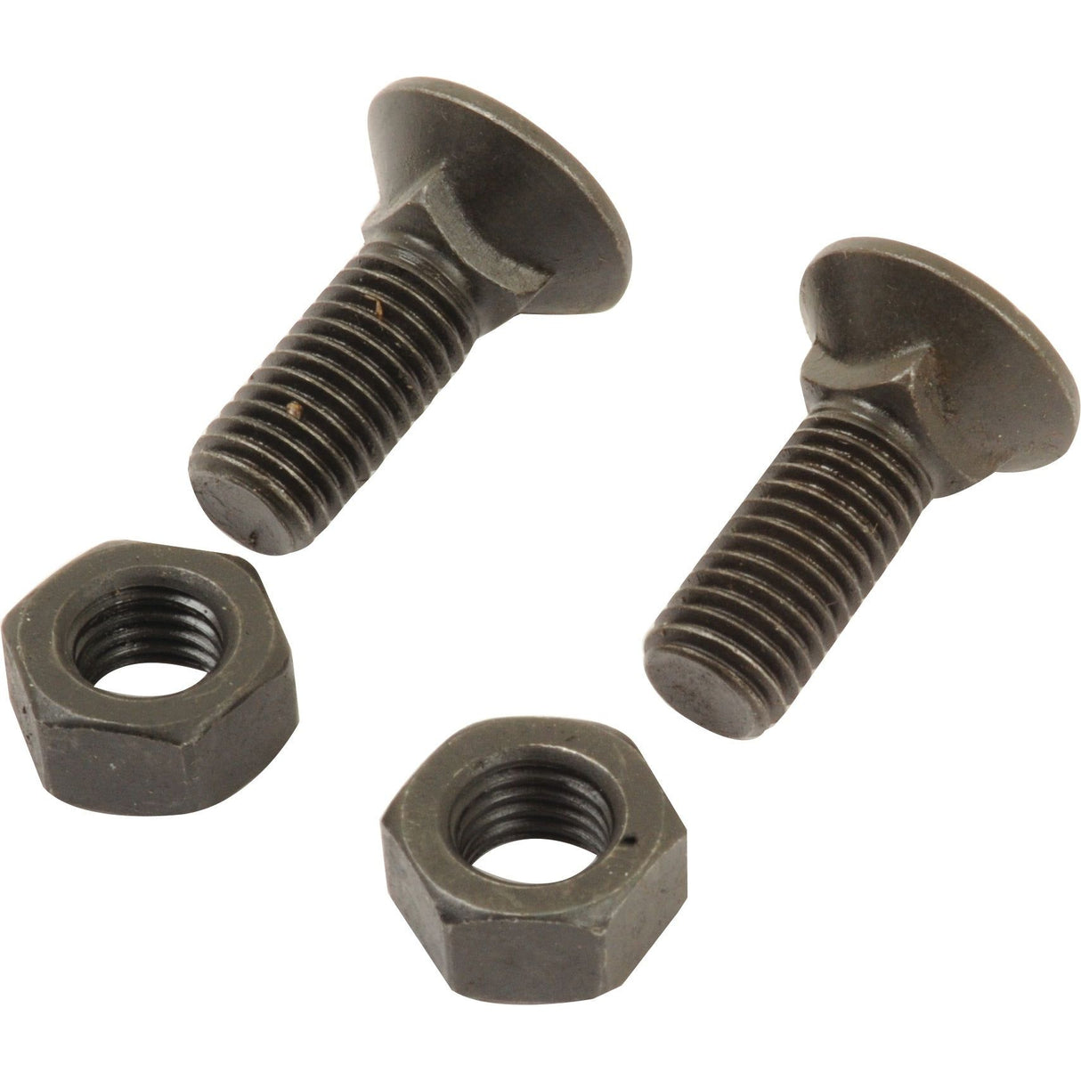 Round Countersunk Square Hex Bolt & Nut (TFCC), Replacement for Fiskars, Massey Ferguson
 - S.76083 - Farming Parts