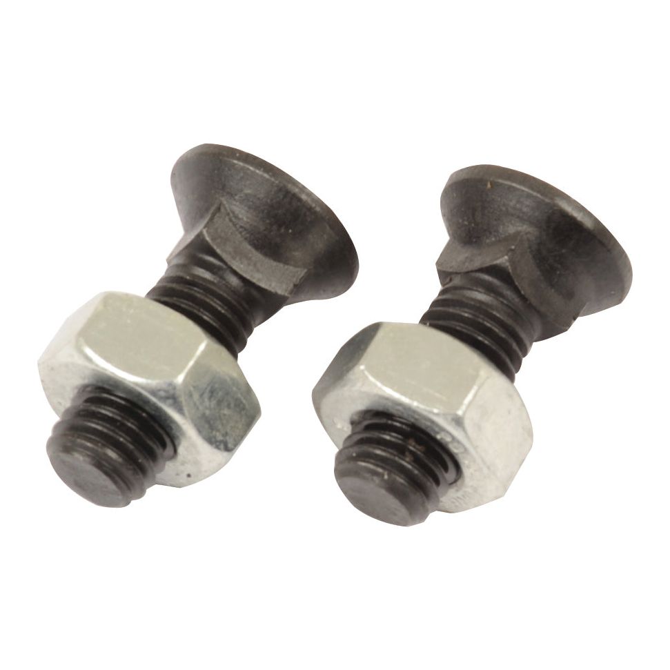 Round Countersunk Square Hex Bolt & Nut (TFCC), Replacement for Lemken
 - S.76159 - Farming Parts