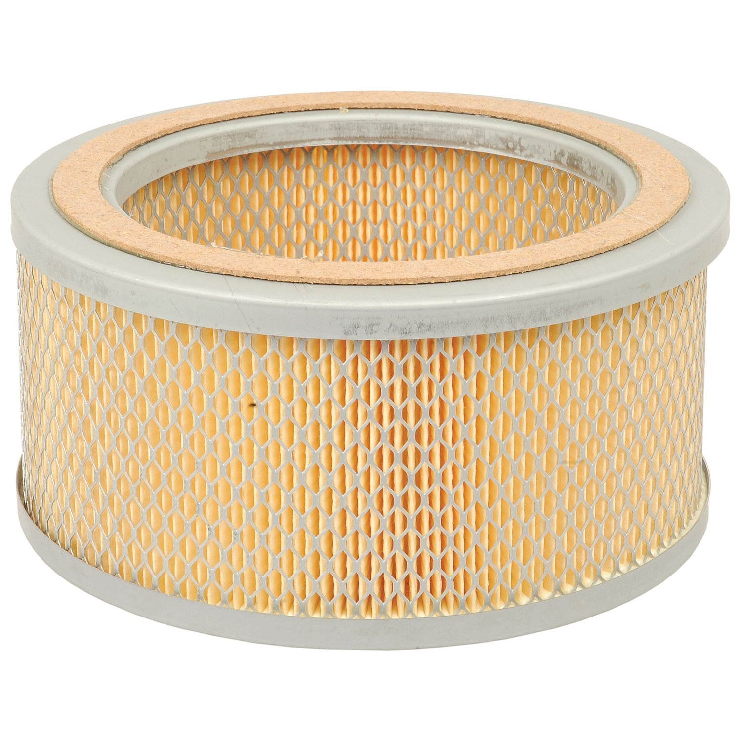 The Sparex Air Filter - AF4024 (Part No. S.76936) features a cylindrical design with a hexagonal mesh outer layer and a foam top ring, perfect for David Brown Tractors.