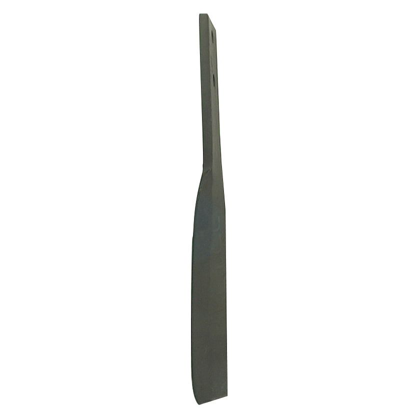 Power Harrow Blade 60x12x370mm LH. Hole centres: 44mm. Hole⌀ 12.5mm. Replacement forMaschio.
 - S.77279 - Farming Parts