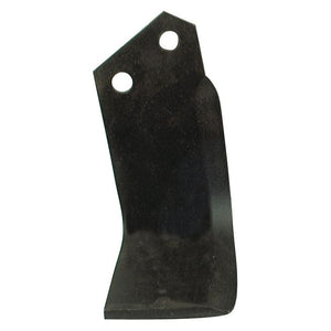 Rotavator Blade Square LH 80x8mm Height: 188mm. Hole centres: 46mm. Hole⌀: 14.5mm. Replacement for Kverneland, Maletti
 - S.77563 - Farming Parts