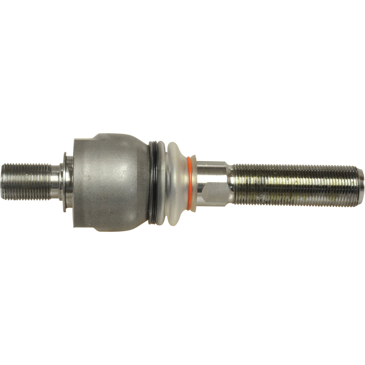 Image of a metal automotive part with threaded ends, cylindrical body, and a rubber seal in the center. This precision-engineered Steering Joint (Length: 190mm - S.7797) by Sparex features M20 x 1.5 threads for secure fitting.