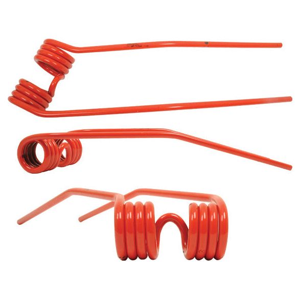 Tedder haytine - LH - Length:374mm, Width:101mm,⌀9mm - Replacement for Deutz-Fahr
- S.78074 - Farming Parts