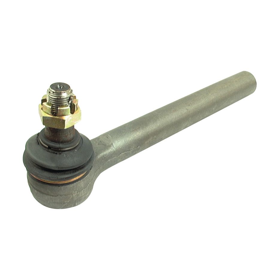 The Sparex Track Rod, measuring 243mm in length (S.7807), is a high-quality metal automotive component featuring an M22 x 1.5 RH female thread, a threaded stud, and a locking nut, designed for steering mechanisms.