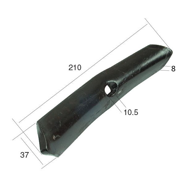 Reversible point 210x40x8mm
- S.78095 - Farming Parts