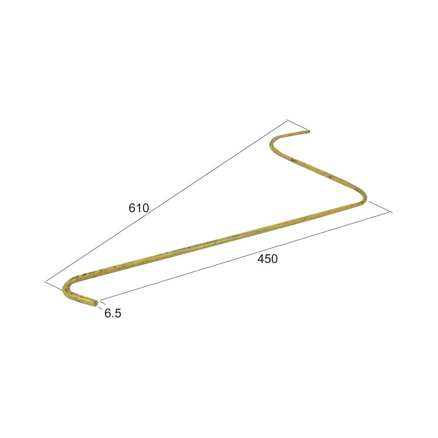 Haytine - Swather - RH & LH -  Length:610mm, Width:450mm,⌀6.5mm - Replacement for Vicon
 - S.78180 - Farming Parts