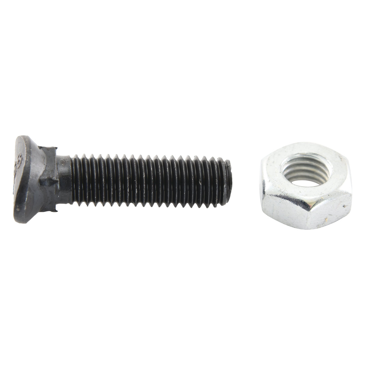 Oval Head Bolt Square Collar With Nut (TOCC) - M8 x 35mm, Tensile strength 8.8 (25 pcs. Box)
 - S.78769 - Farming Parts