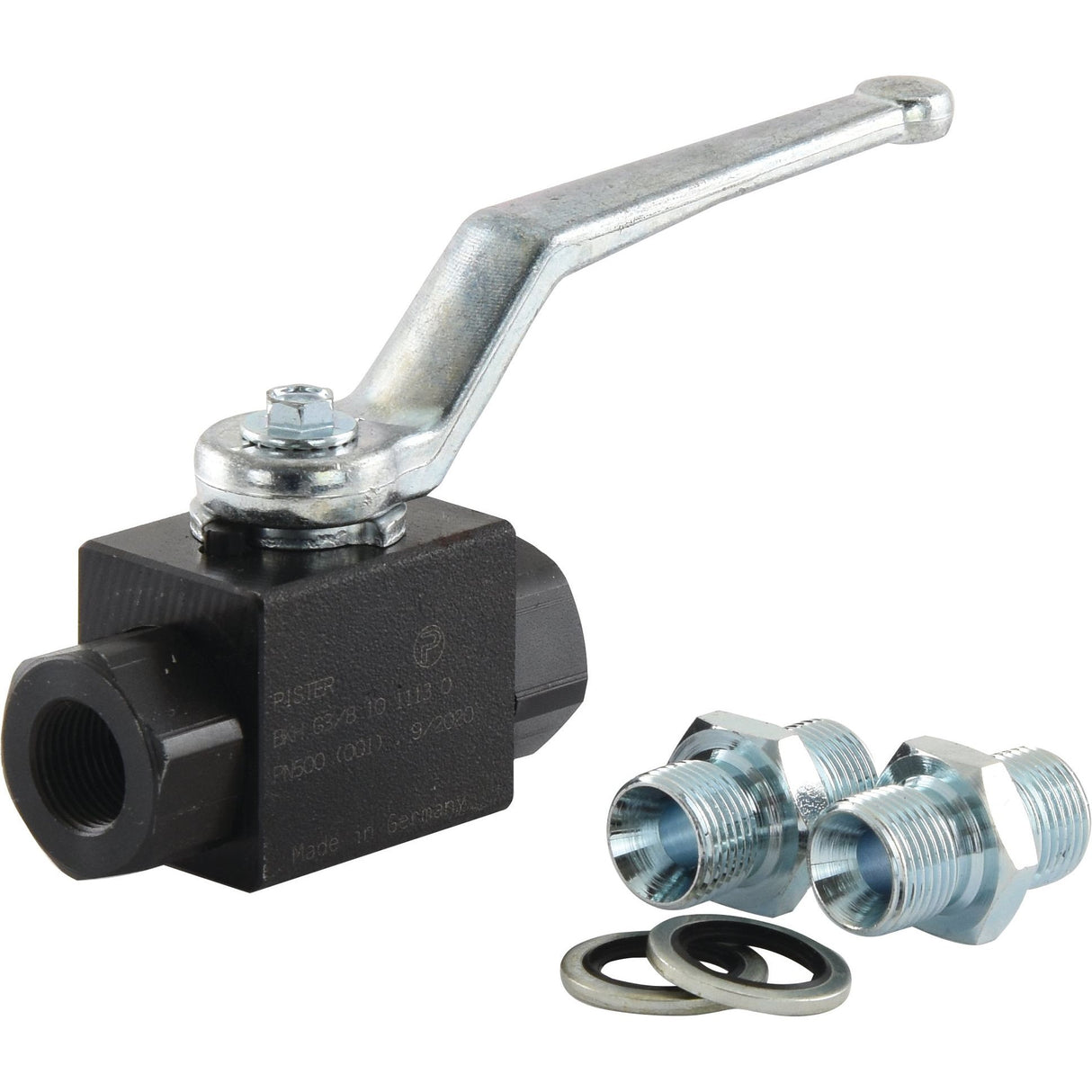 Hydraulic 2-way Shut-off Valve 3/8'' BSP male
 - S.8108 - Farming Parts