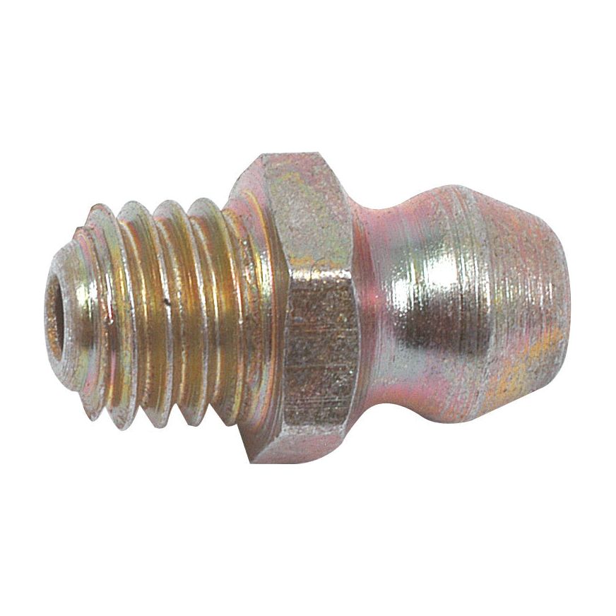 A Sparex Grease Nipple (Sparex Part No. S.827) with a 1/4'' BSP threaded end and a hexagonal base, featuring a 0° design.