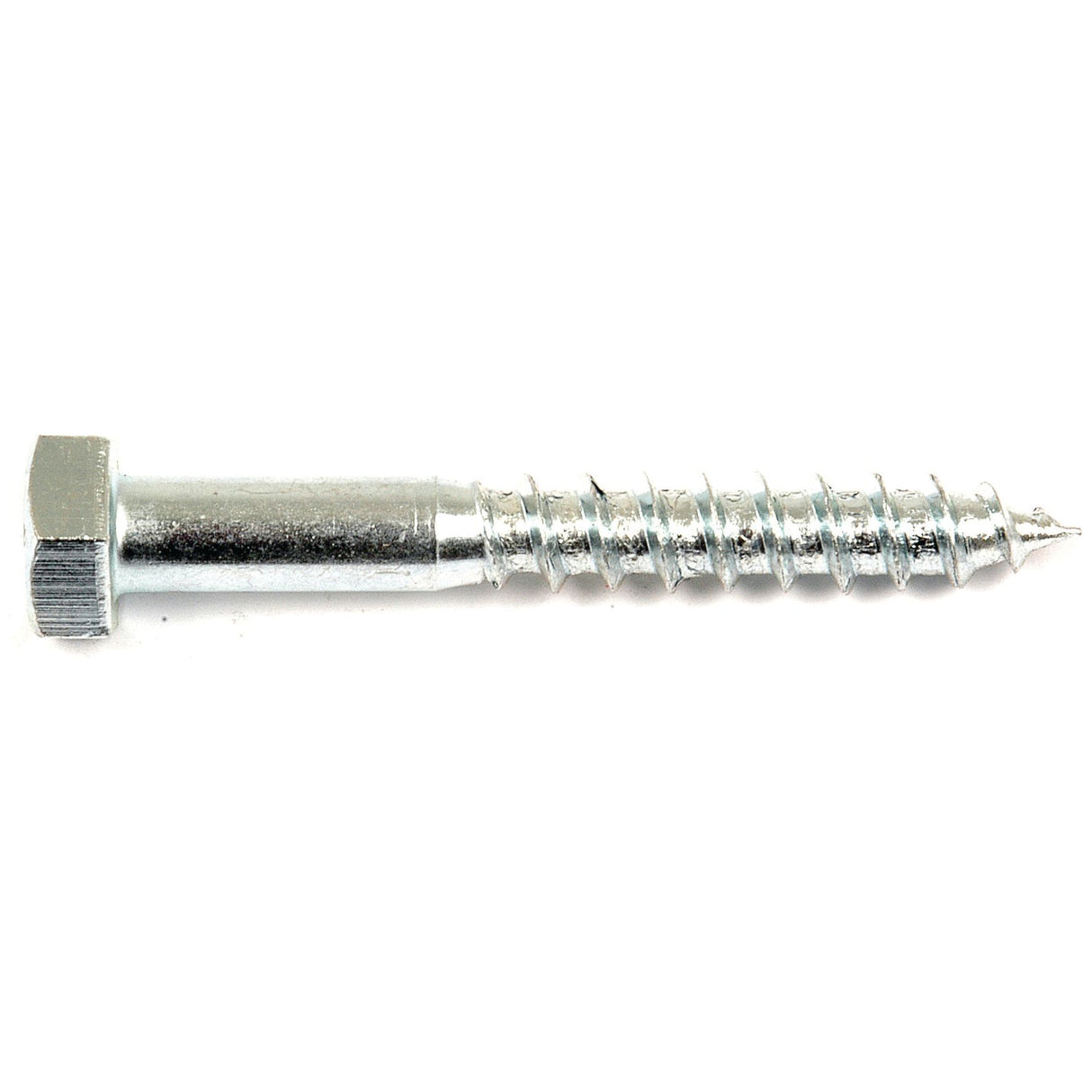 Metric Coach Screw, Size: M8 x 60mm (Din 571)
 - S.8363 - Farming Parts