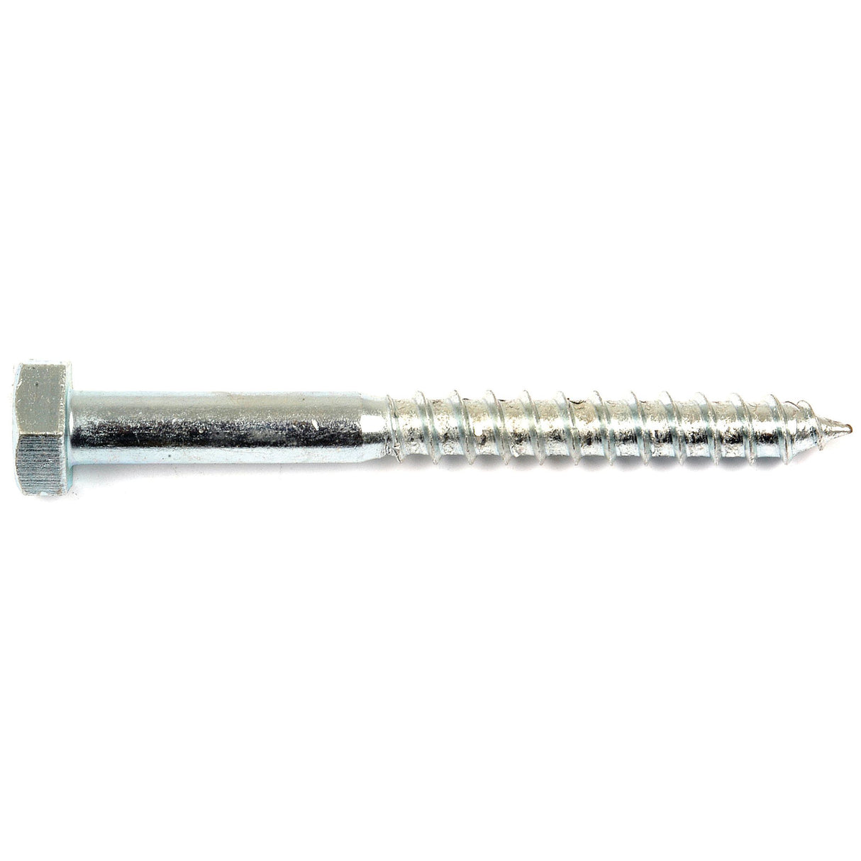 Metric Coach Screw, Size: M10 x 100mm (Din 571)
 - S.8375 - Farming Parts