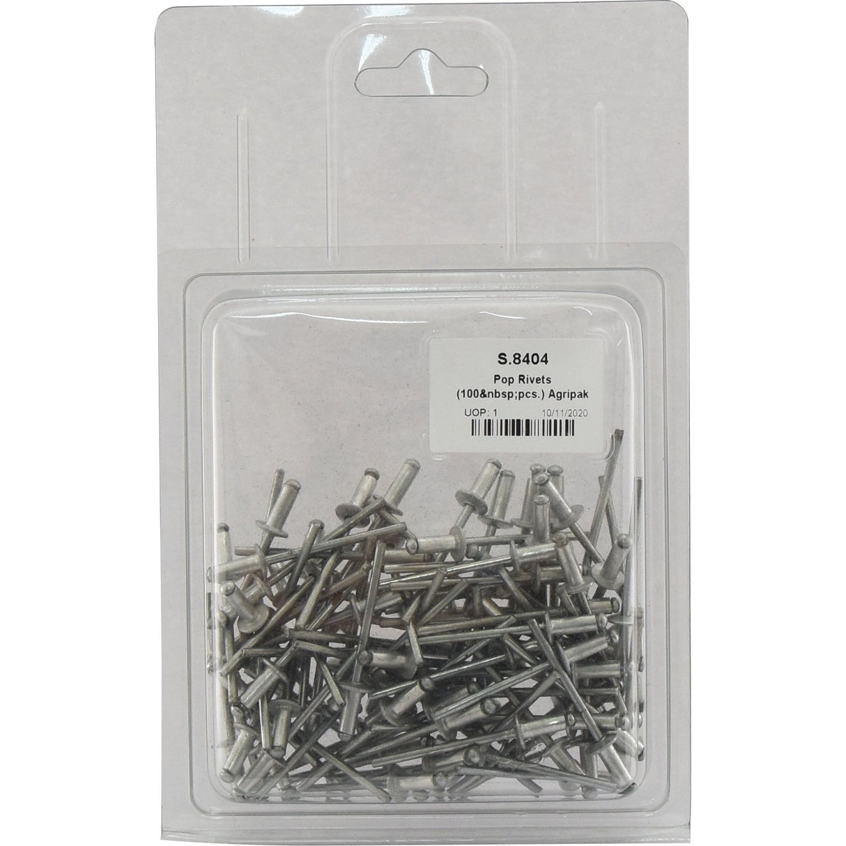 Pop Rivets (100 pcs.) Agripak
- S.8404 - Farming Parts