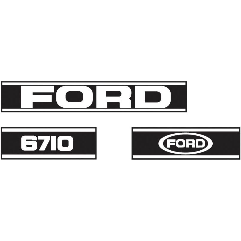 Decal Set - Ford / New Holland 6710
- S.8433 - Farming Parts