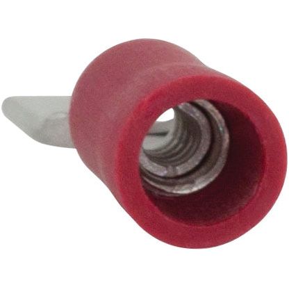 Pre Insulated Spade Terminal, Standard Grip - Male, 6.3mm, Red (0.5 - 1.5mm)
 - S.8539 - Farming Parts