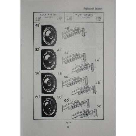 Massey Ferguson - TE20 Operators Instruction Book - 819096M1 - Farming Parts