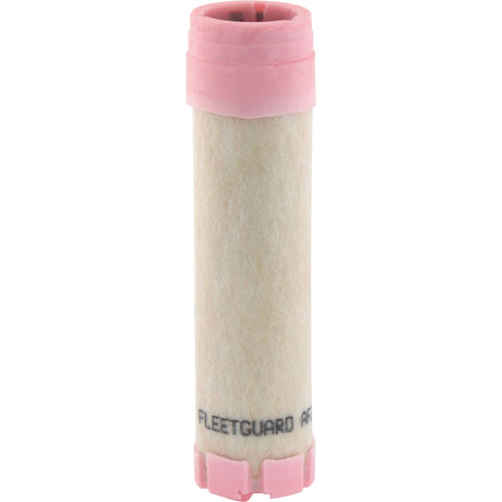 A cylindrical air filter with pink end caps and a beige body is labeled "Sparex," and is perfectly compatible with John Deere machinery. It matches the description for Air Filter - Inner - AF25967 (Sparex Part No. S.108835).