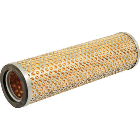 The Sparex Air Filter - Inner - AF4511 (Sparex Part No. S.76931) features a perforated metal outer casing and an orange inner layer, making it ideal for Case IH machinery.