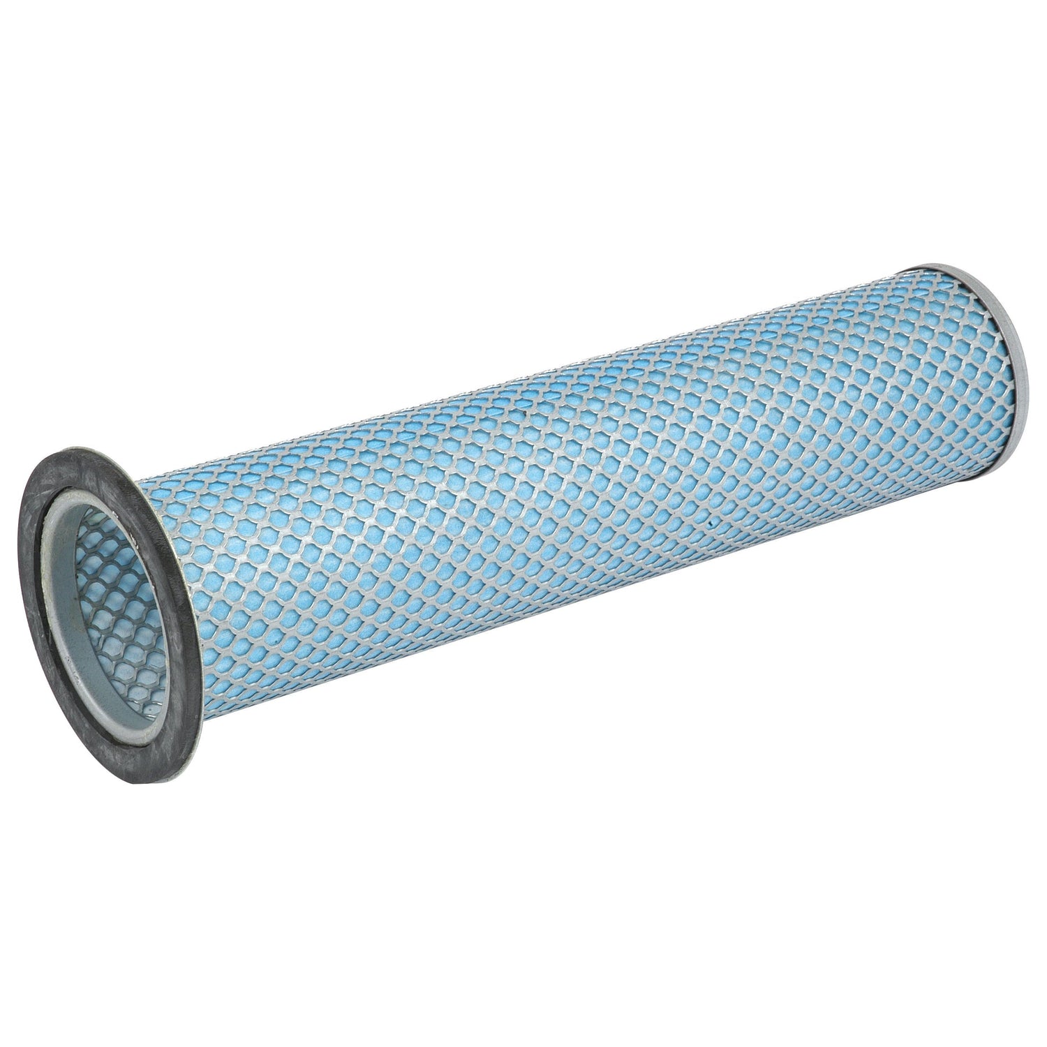 The Air Filter - Inner (Sparex Part No. S.76766) from Sparex is a cylindrical air filter featuring a metal mesh exterior and rubberized ends, ideal for use in Fiat 60-66 models.