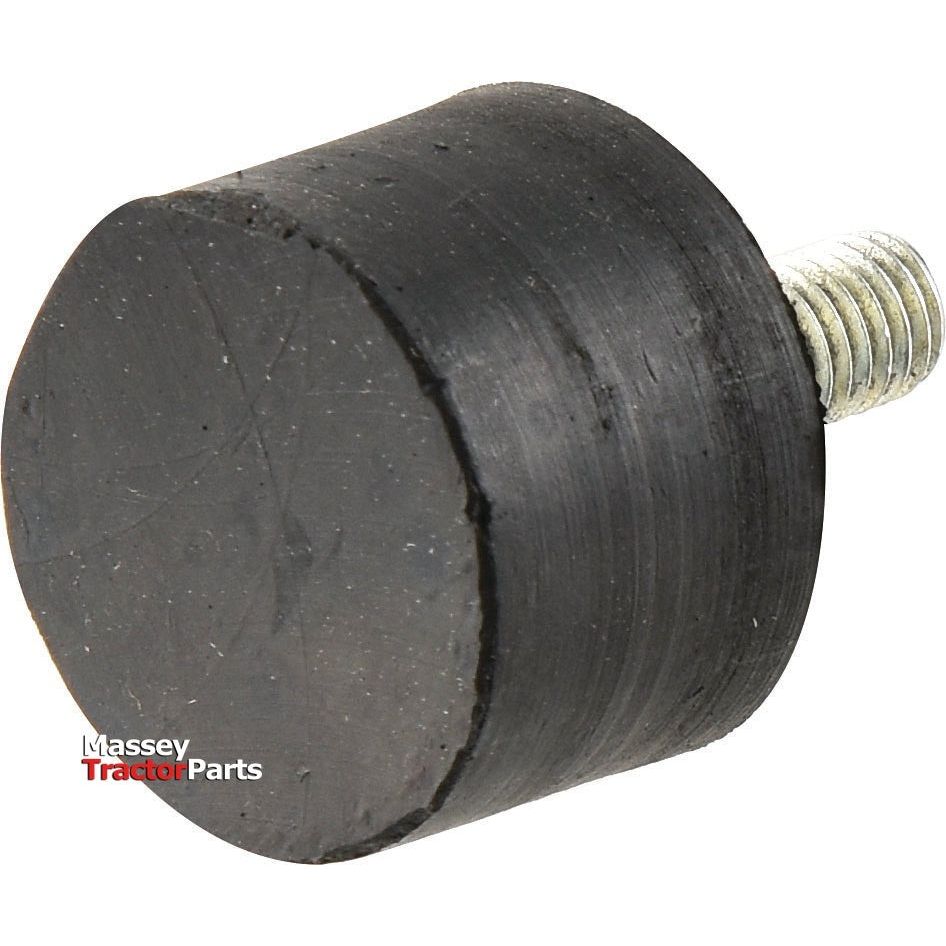 A black rubber Anti Vibration Mount with a threaded metal bolt attached, featuring the Sparex logo in the bottom left corner. The Ø30mm metric thread size ensures compatibility with various applications. Product Code: S.55468