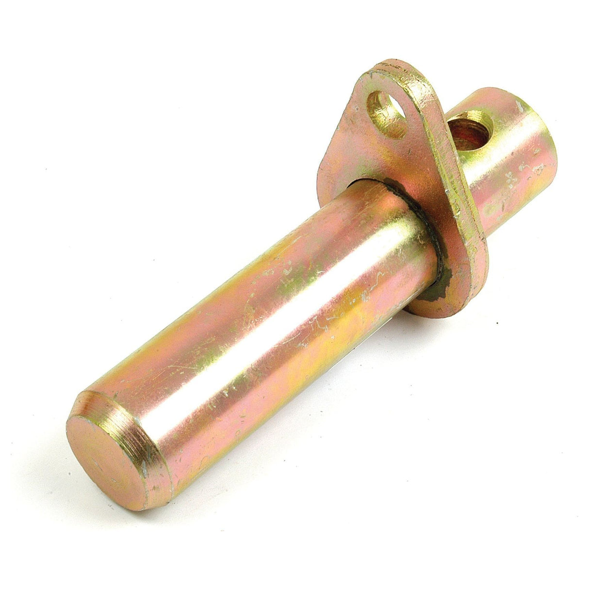 The Sparex Axle Pin (Part No. S.11554) is a cylindrical metal pin with a flat flange featuring a hole on one side, commonly used as an axle pin for Ford/New Holland equipment.