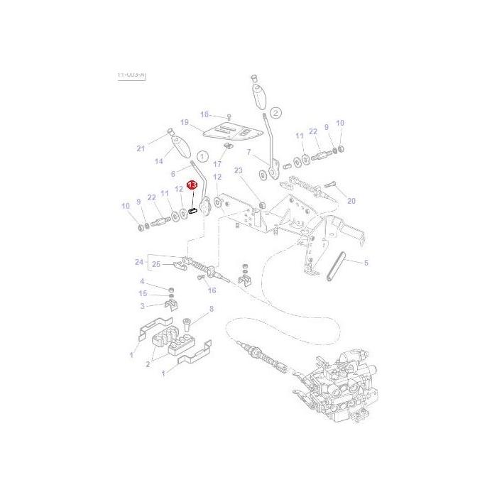 Bearing - 3713905M1 - Massey Tractor Parts