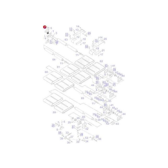 Bearing Power Flow Band - D41715600 - Massey Tractor Parts