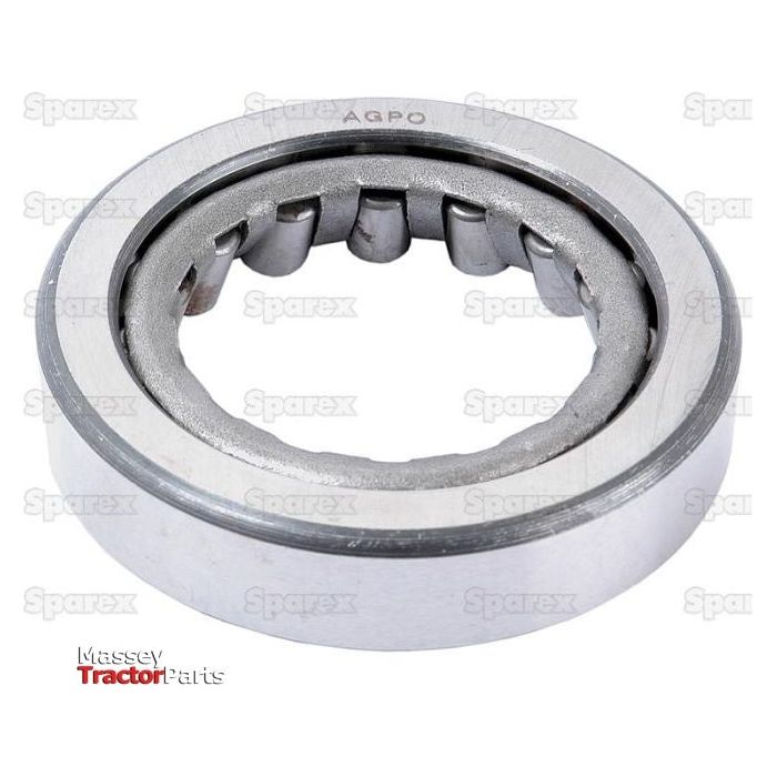 Close-up of a circular Sparex bearing with an inscription "AGPO" on the inner edge, labeled as Bearing | Sparex Part No.S.53406. The background includes the watermark of the brand Sparex, making it suitable for models like Fiat 415.