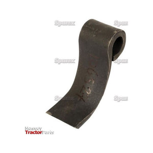 Blower Flail, Length: 130mm, Width: 45mm, Hole⌀: 21mm, Thickness: 8mm. Replacement for Spearhead
 - S.106527 - Farming Parts