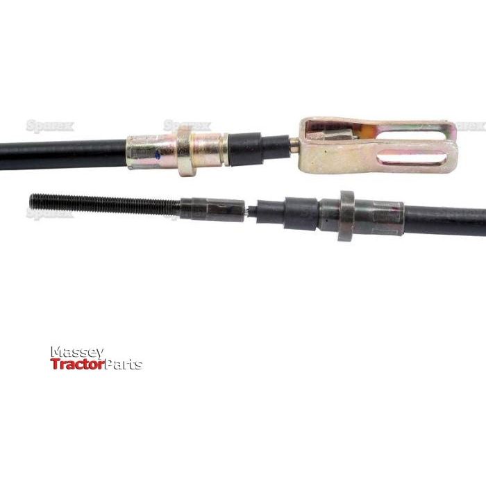 Brake Cable - Length: 1861mm, Outer cable length: 1646mm. - S.66254 - Massey Tractor Parts