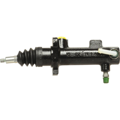 A metallic Brake Master Cylinder with a black rubber boot, mounting points, and connection points by Sparex (Part No. S.38251), ideal for Deutz-Fahr AGROTRON models and compatible with other Sparex parts.