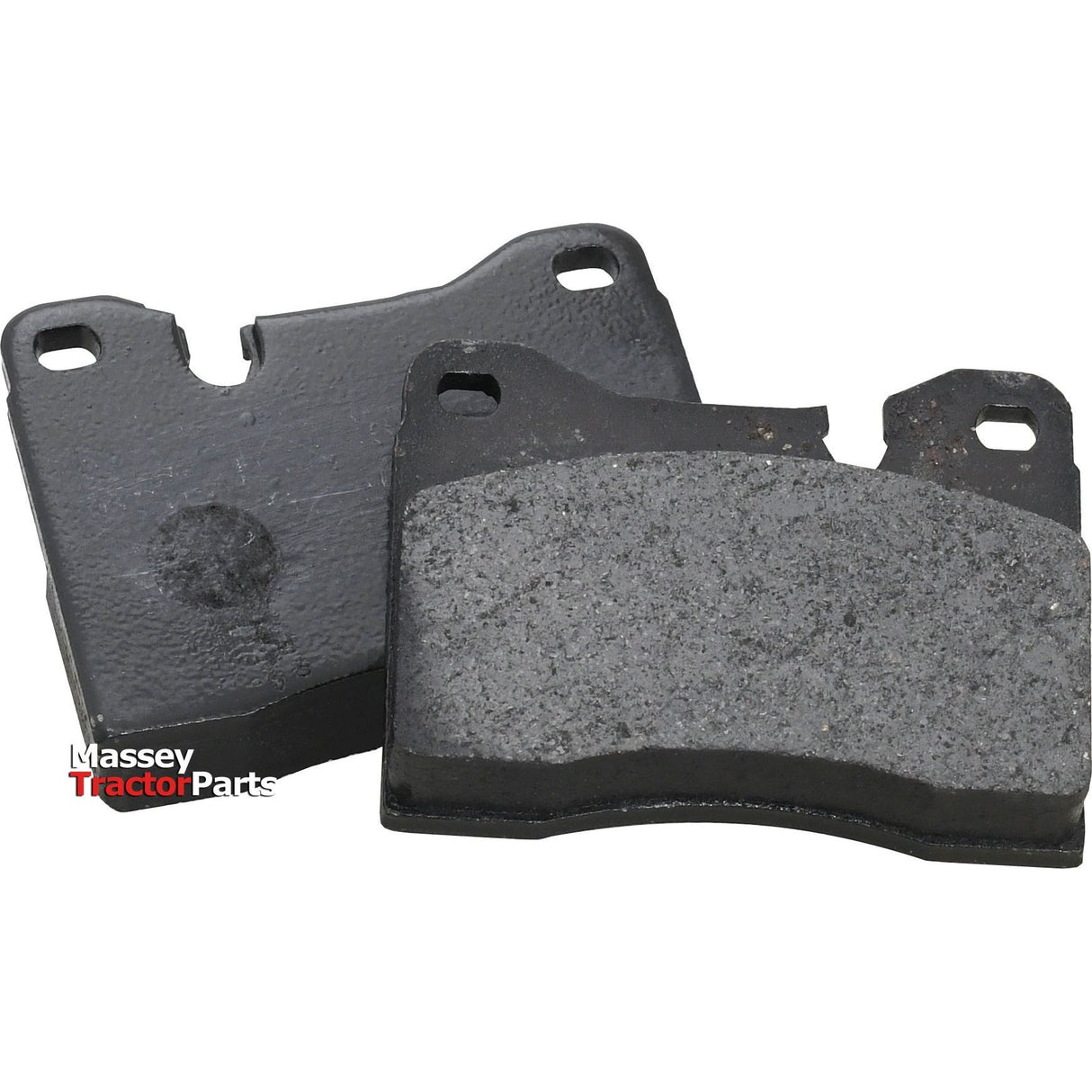 A Brake Pad Set, featuring one pad oriented forward and another backward, branded with Sparex and compatible with Massey Tractor Parts (Part No. S.37613).
