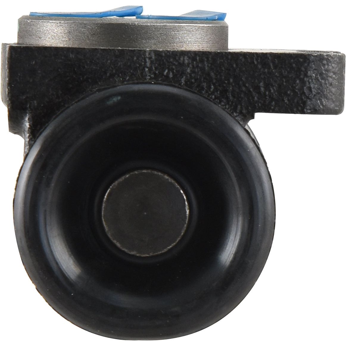 Close-up view of a Brake Slave Cylinder (RH & LH), a black and metallic mechanical component with a circular wheel, resembling part of a larger machine, such as those produced by Sparex (Sparex Part No. S.37683).