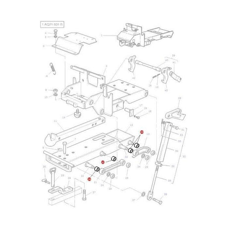 Bush - 3900899M1 - Massey Tractor Parts