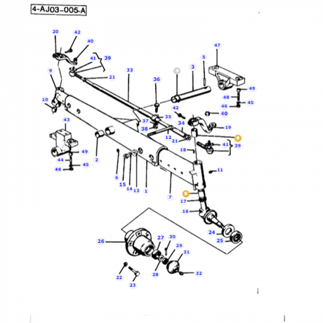 Bush - 975208M1 - Massey Tractor Parts